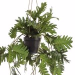 Planta artificiala curgatoare Philodendron in ghiveci - 80 cm