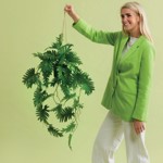 Planta artificiala curgatoare Philodendron in ghiveci - 80 cm