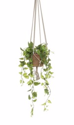 Planta artificiala curgatoare Philodendron in ghiveci - 90 cm