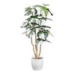 Planta artificiala Monstera Deliciosa Variegata -110 cm