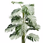 Planta artificiala Monstera Variegata Halfmoon - 115 cm