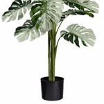 Planta artificiala Monstera Variegata Halfmoon - 115 cm