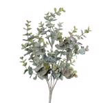 Ramura eucalipt artificial verde pudrat - 35 cm