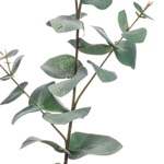 Ramura eucalipt artificial verde pudrat - 68 cm