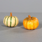 Set x2 Dovleac artificial decorativ - 7 cm 