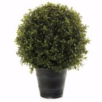 Sfera buxus artificial Ø 30cm UV in ghiveci Boxwood - 42 cm