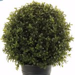 Sfera buxus artificial Ø 30cm UV in ghiveci Boxwood - 42 cm