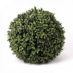 Sfera buxus artificial decorativ, tratat UV - 34 cm