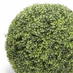 Sfera buxus artificial decorativ UV Boxwood - 50 cm