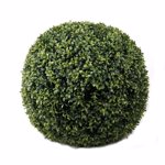 Sfera buxus artificial decorativ UV Boxwood - 55 cm