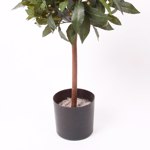 Sfera dafin artificial in ghiveci LAUREL - 60 cm