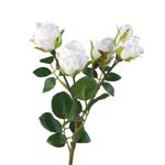Trandafiri artificiali crem - 37 cm