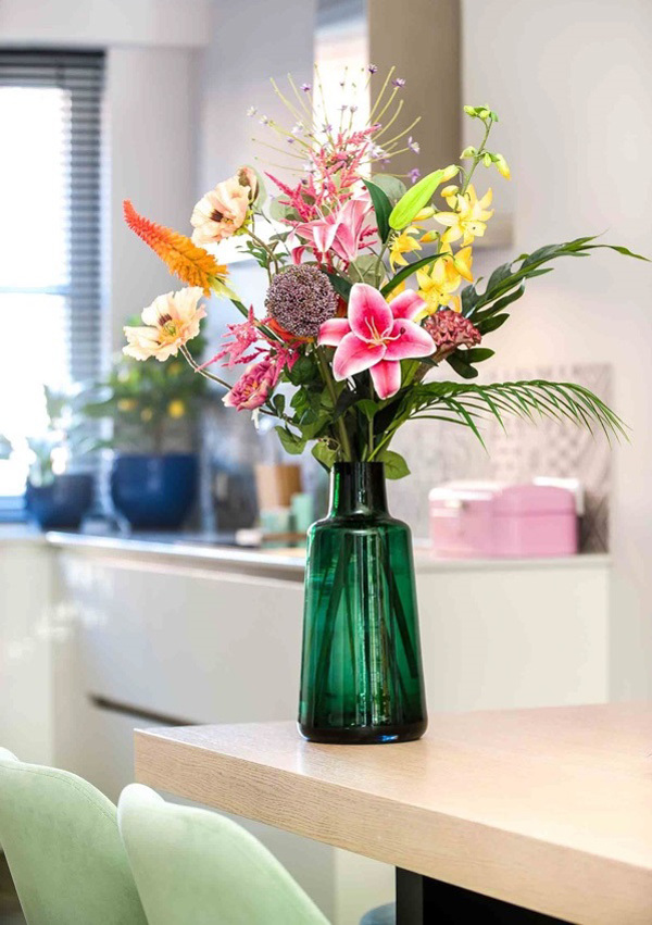Buchet flori artificiale exotice XL - 107 cm