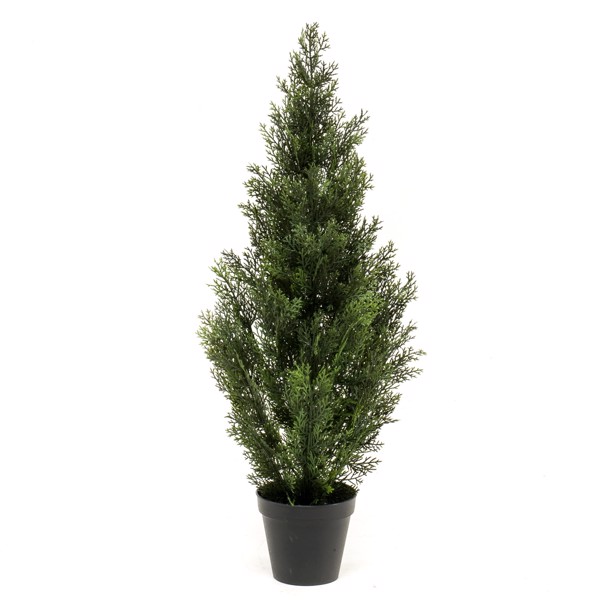 Buxus artificial in ghiveci UV Cedar - 90 cm