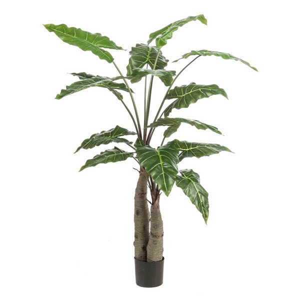 Copac artificial Alocasia cu 14 frunze - 150 cm