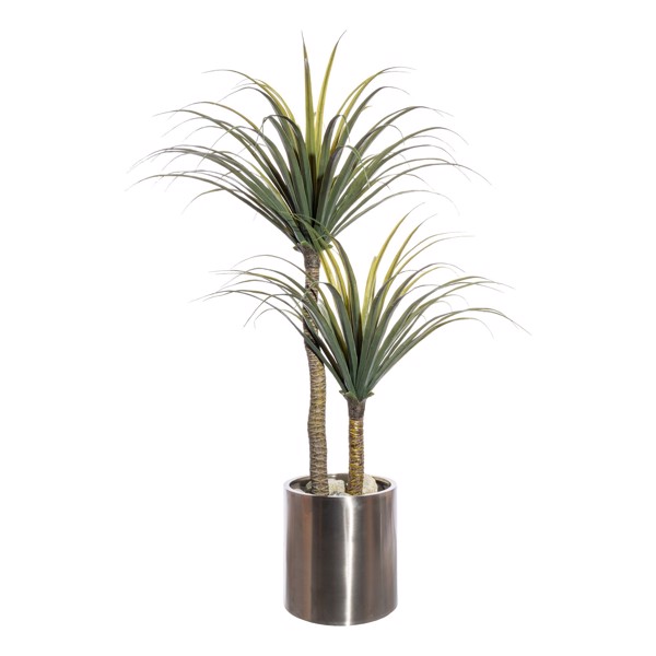 Copac artificial x2 Dracaena Draco - 130 cm