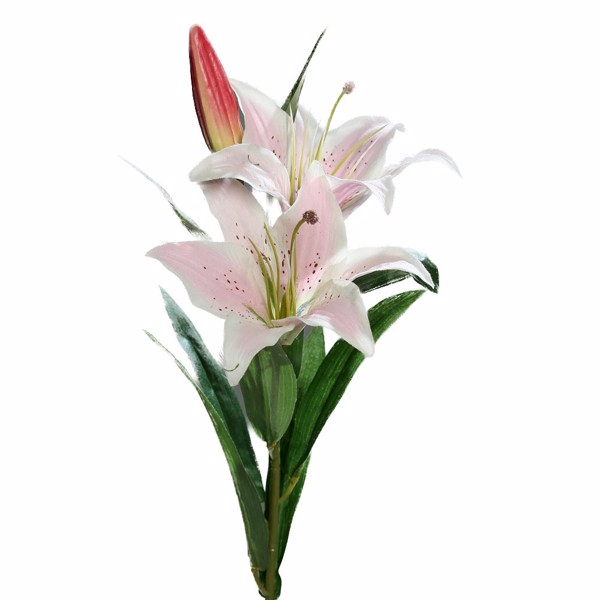 Crin artificial crem-roz - 78 cm