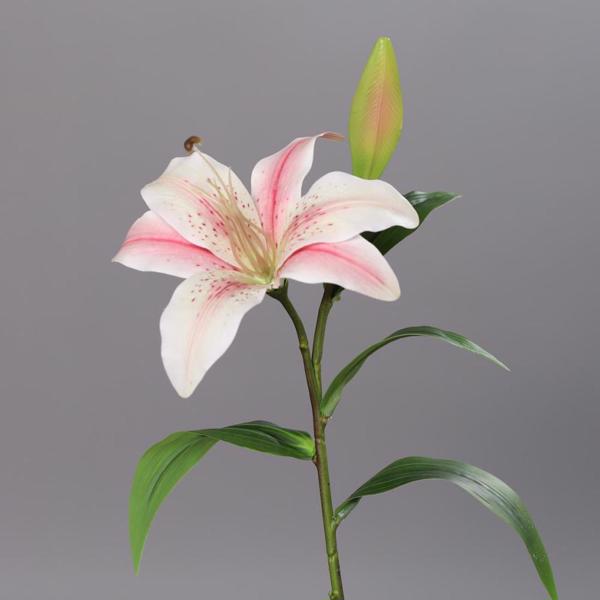 Crin artificial roz-somon - 50 cm