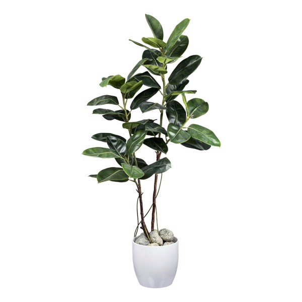 Ficus artificial Elastica in ghiveci - 150 cm