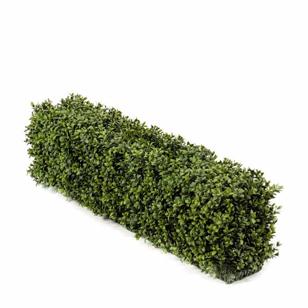 Gard buxus artificial decorativ UV Boxwood - 100x20x25 cm