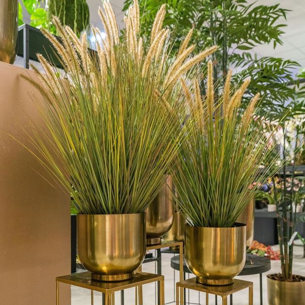Iarba artificiala decorativa Pennisetum - 100 cm