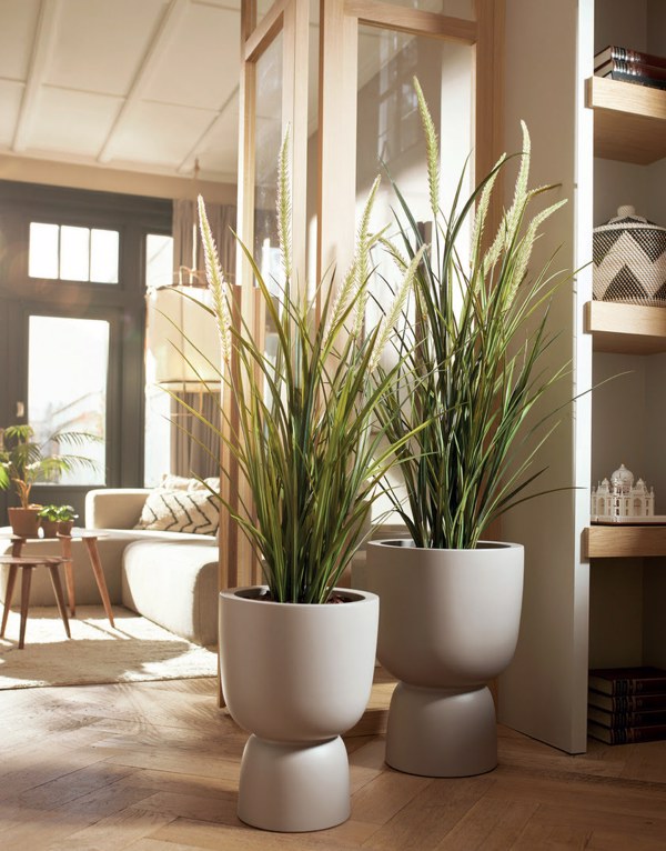 Iarba artificiala decorativa x7 Foxtail - 130 cm