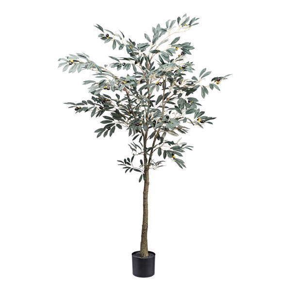 Maslin artificial in ghiveci din plastic - 150 cm