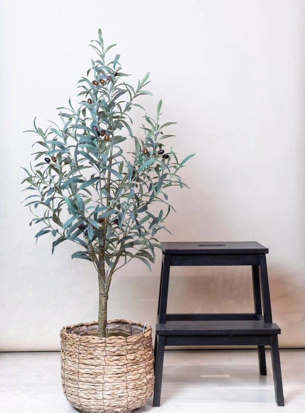 Maslin artificial in ghiveci negru - 115 cm