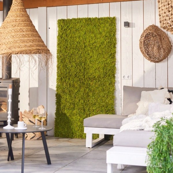 Muschi artificial decorativ tratat UV - 50x50 cm
