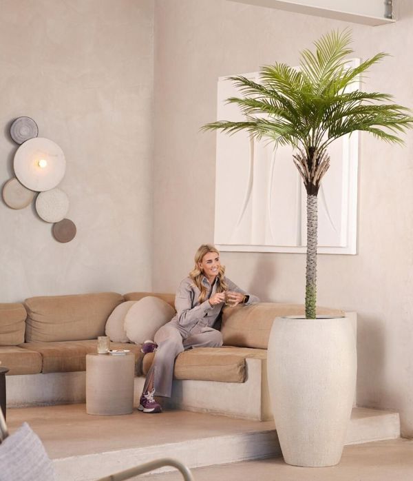 Palmier artificial decorativ Phoenix in ghiveci - 220 cm