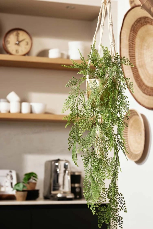 Planta artificiala curgatoare Adianthum in ghiveci - 105 cm