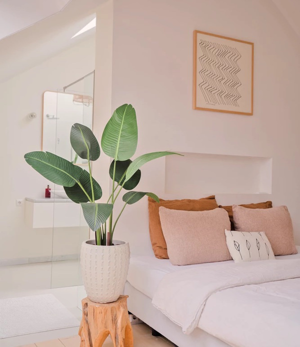 Planta artificiala Strelitzia in ghiveci - 120 cm