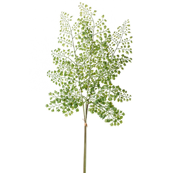 Set x3 frunze artificiale de feriga verde deschis - 58 cm