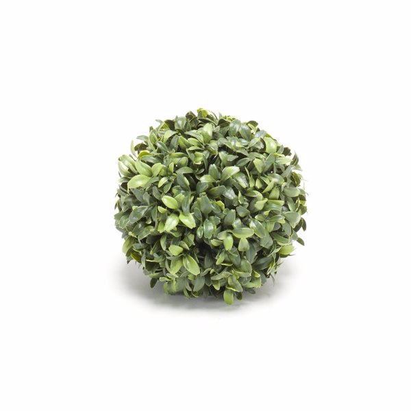 Sfera buxus artificial decorativ UV Boxwood - 15 cm
